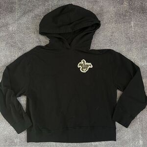 Women's Favour USA Tonight We Ride Chenille Patch Alfie Hoodie Sweatshirt Sz XL